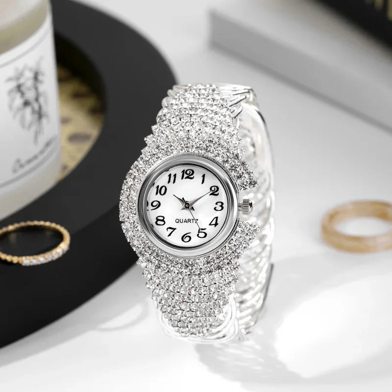 3 - Style Crystal - Encrusted Women's Watch Set - Afrilinker