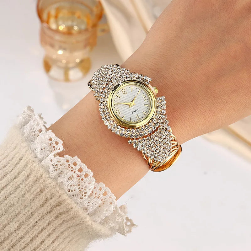 3 - Style Crystal - Encrusted Women's Watch Set - Afrilinker