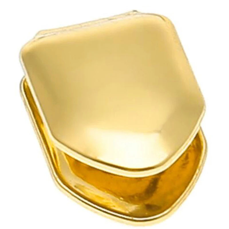 Single - Tooth Crystal Copper Dental Grillz | 4 Color Options - Afrilinker