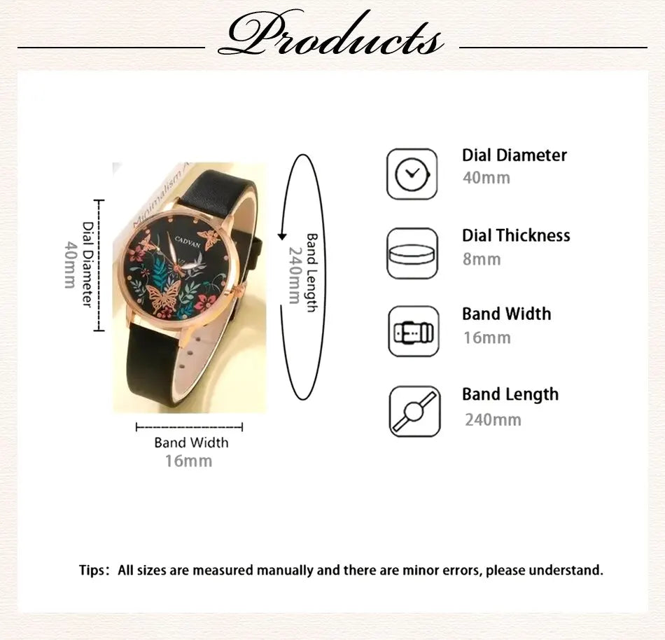 Women's Fashion Casual Watch Set - Afrilinker