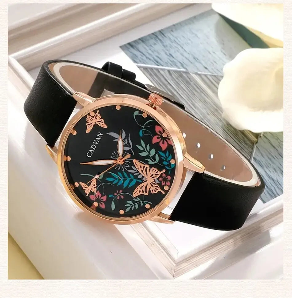 Women's Fashion Casual Watch Set - Afrilinker