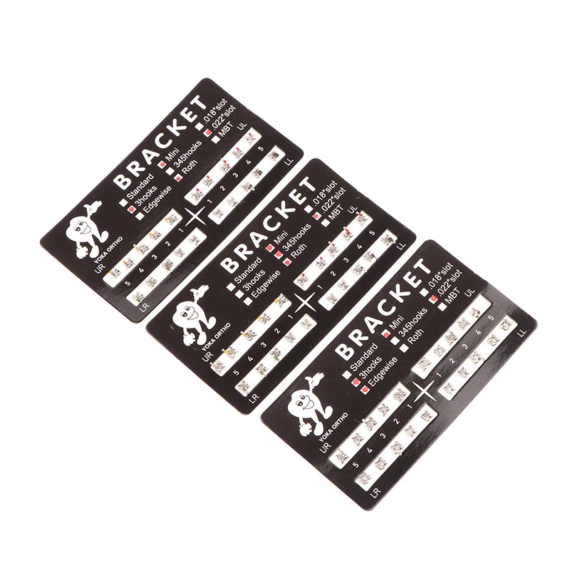20Pcs Dental Brackets Orthodontic Brace Metal Mini Standard Dentist Bracket Roth MBT 022 Slot Hooks 345 - Afrilinker