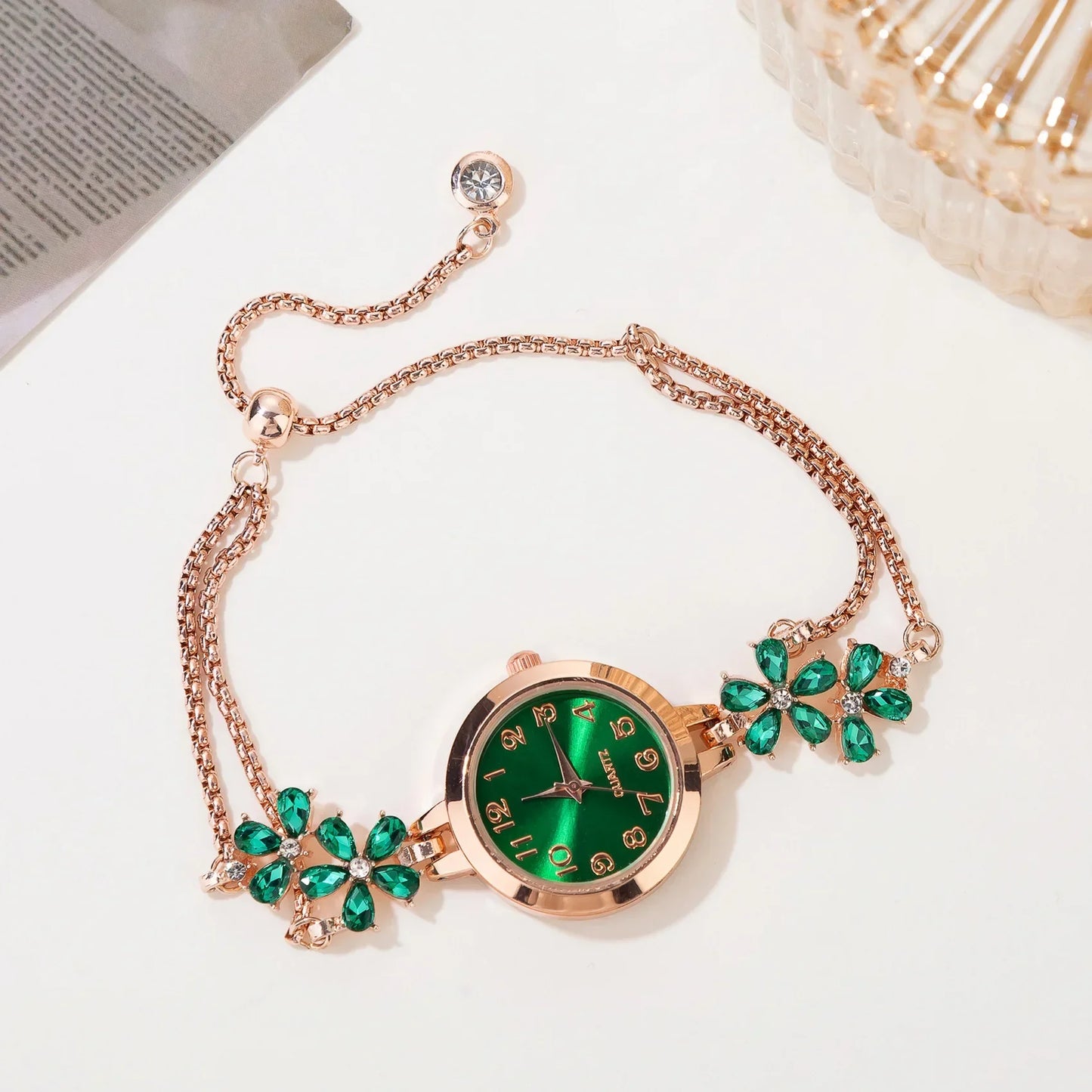 6 - Color Women's Bracelet Watch | Alloy Band, Quartz Movement - Afrilinker
