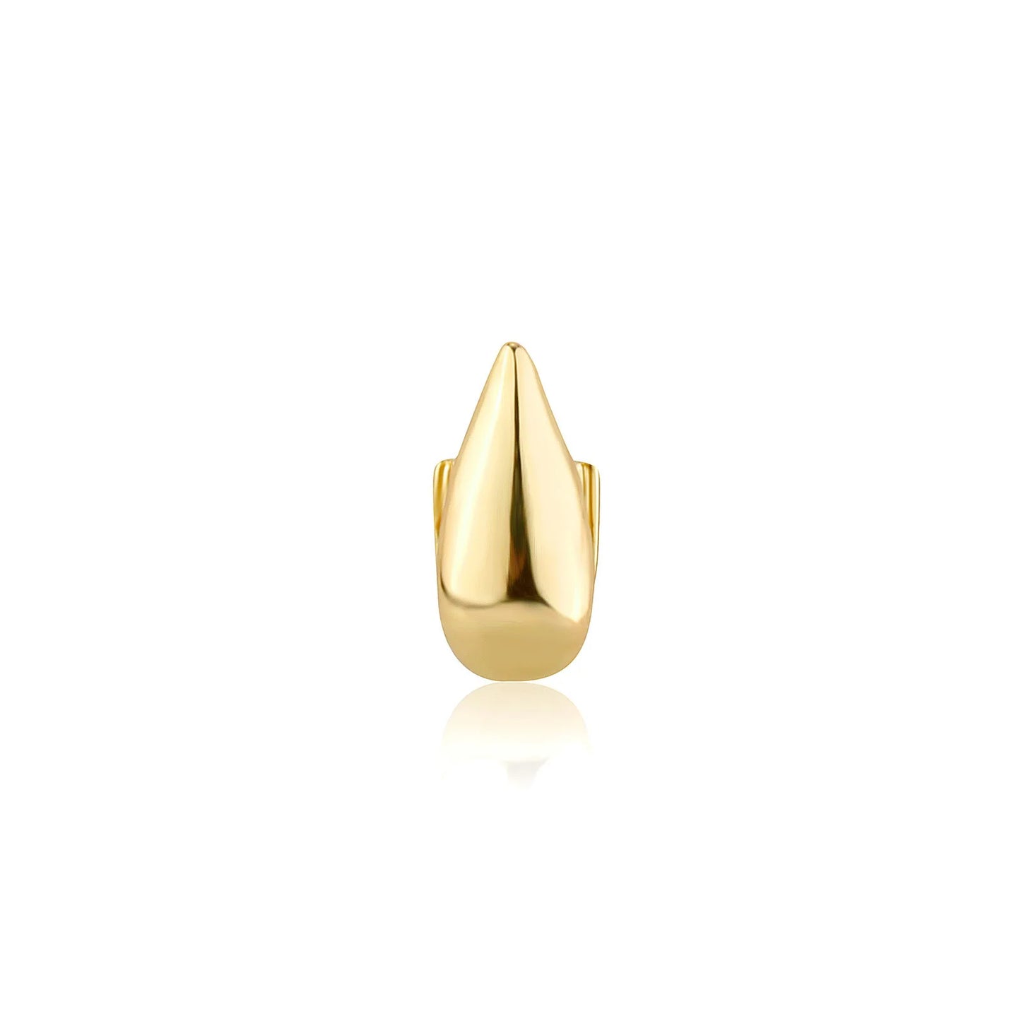 Punk - Style Copper Dental Grillz | Sleek Teardrop Design - Afrilinker