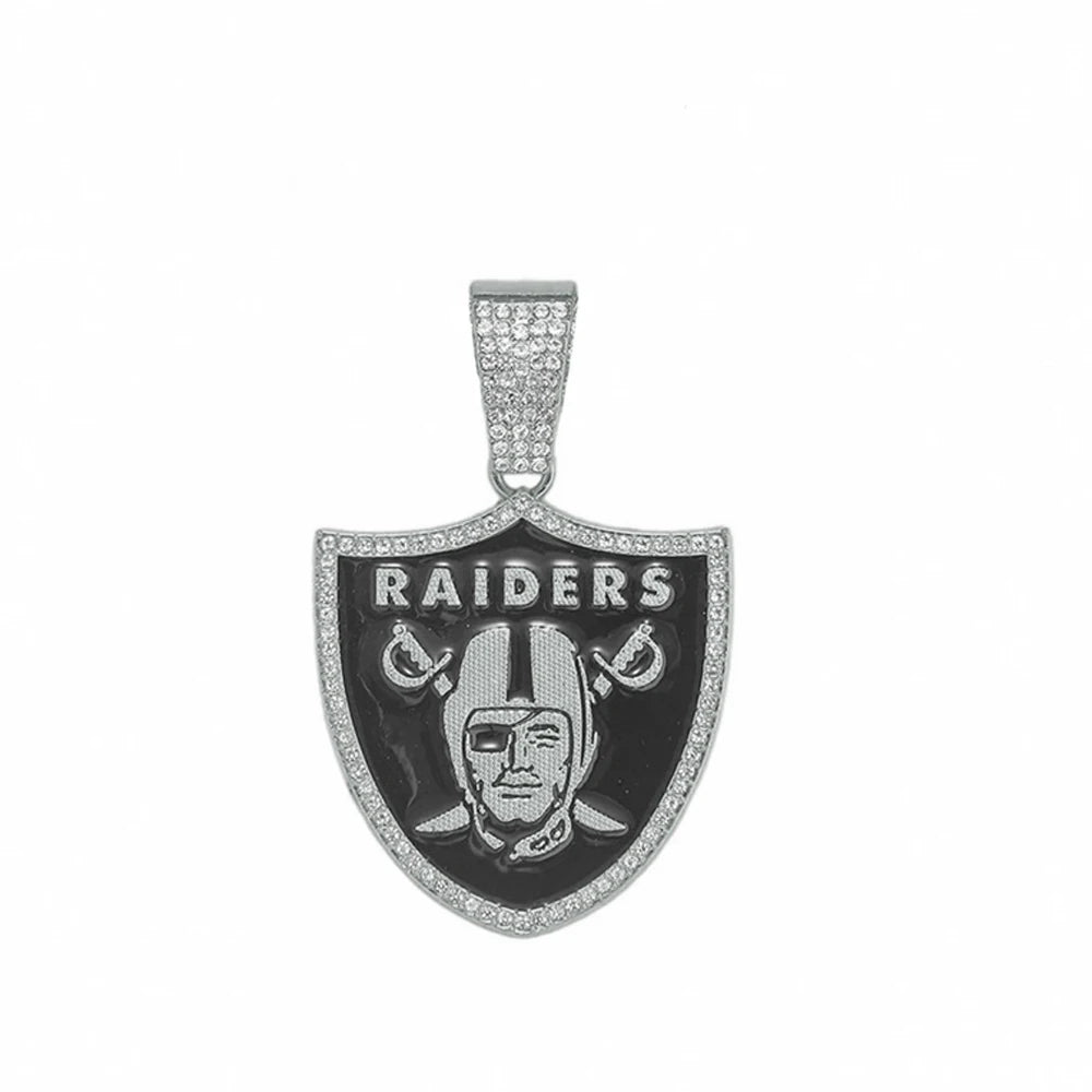 Hip Hop Raiders Pendant Cuban Chain Necklace - Afrilinker