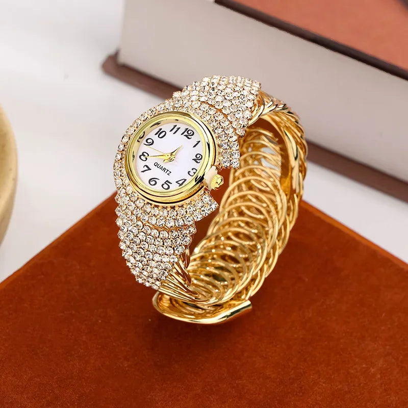3 - Style Crystal - Encrusted Women's Watch Set - Afrilinker