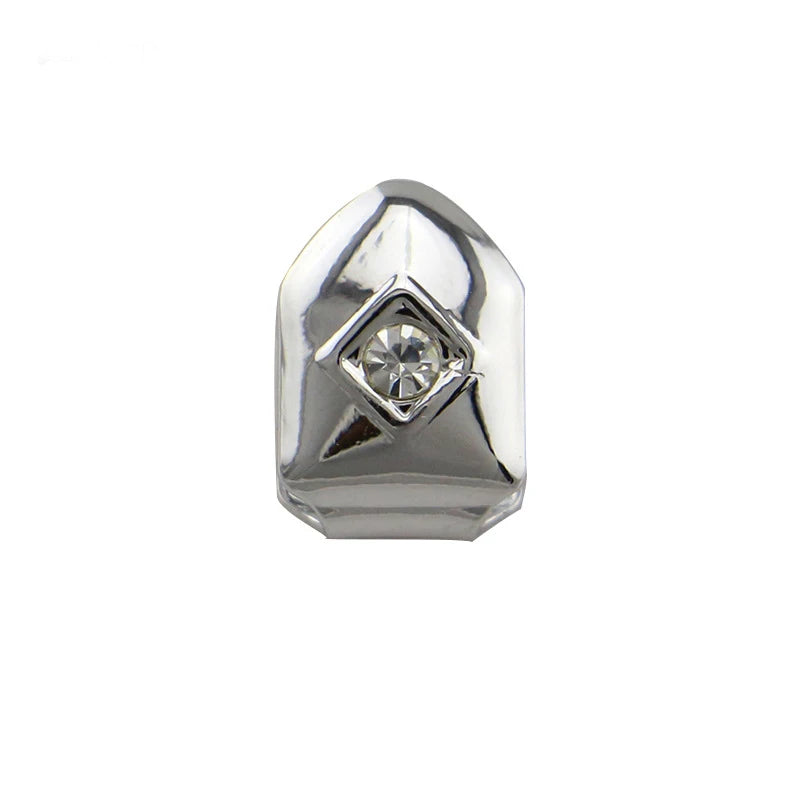 Single - Tooth Crystal Copper Dental Grillz | 4 Color Options - Afrilinker