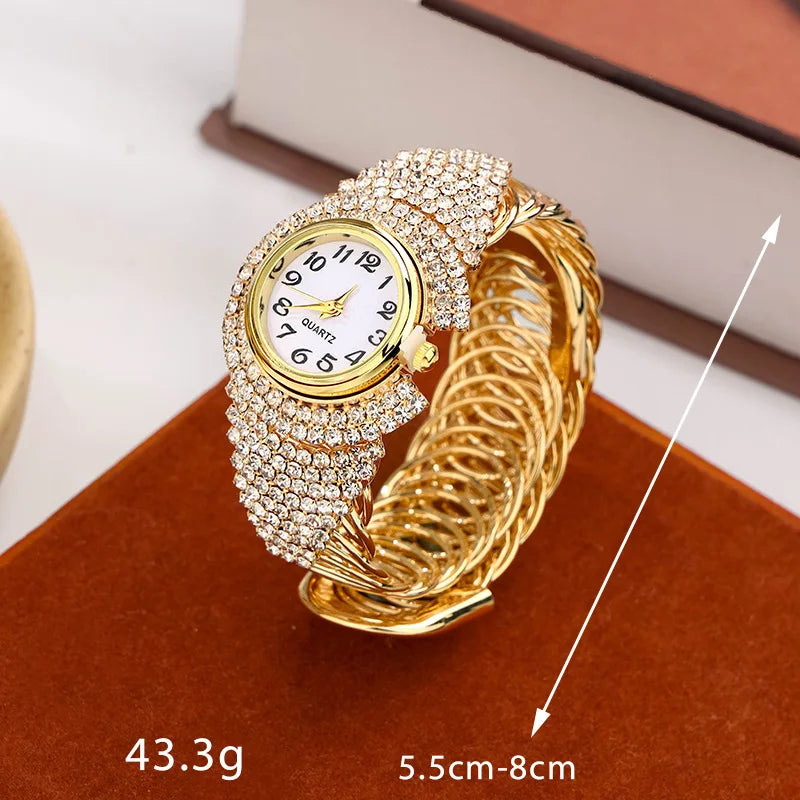 3 - Style Crystal - Encrusted Women's Watch Set - Afrilinker