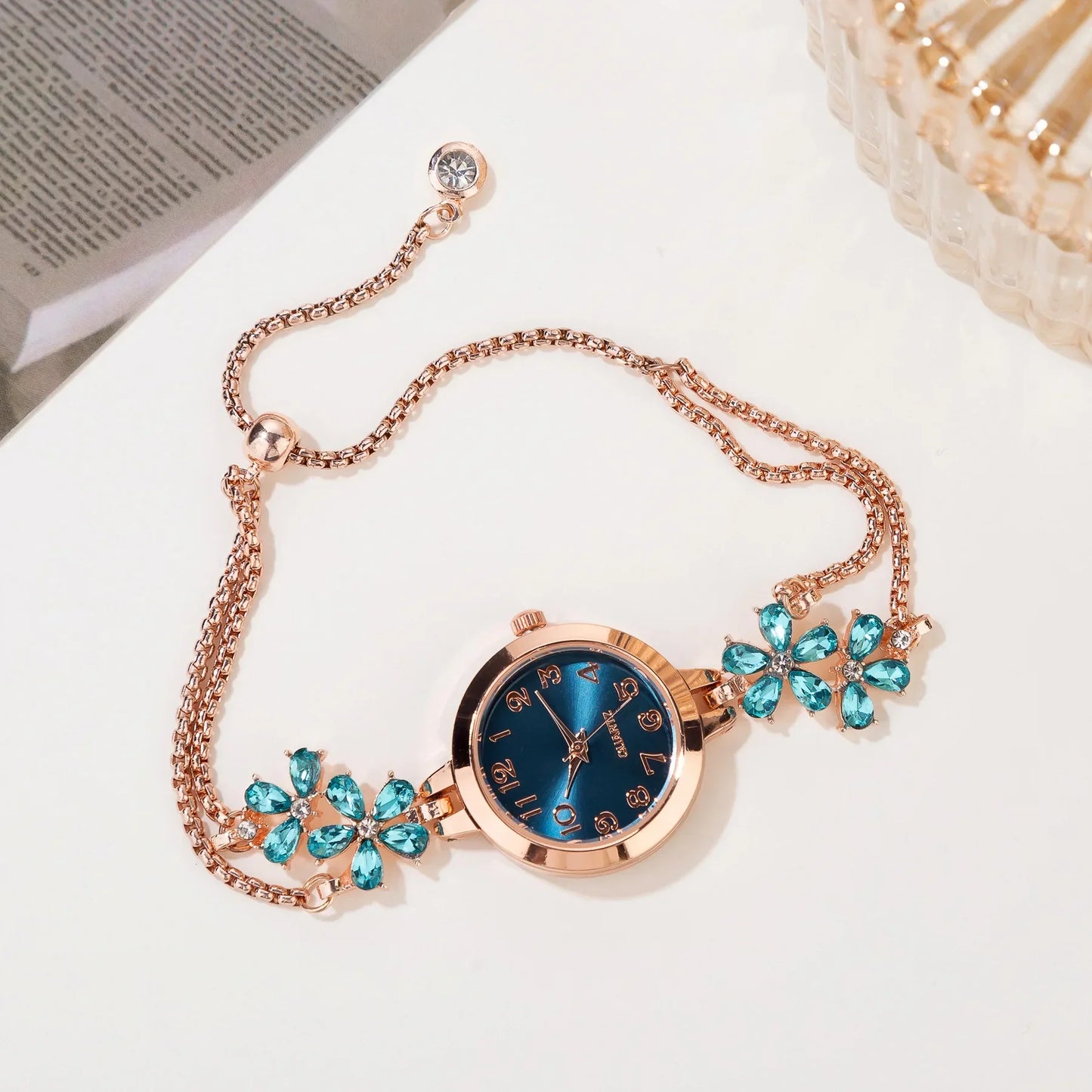 6 - Color Women's Bracelet Watch | Alloy Band, Quartz Movement - Afrilinker