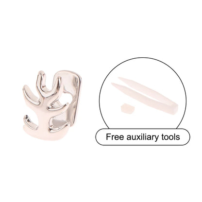 Individual Hip - Hop Dental Grillz: Acrylic & Copper Tooth Caps - Afrilinker