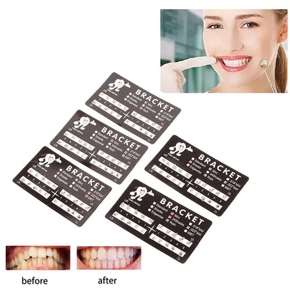 20Pcs Dental Brackets Orthodontic Brace Metal Mini Standard Dentist Bracket Roth MBT 022 Slot Hooks 345 - Afrilinker