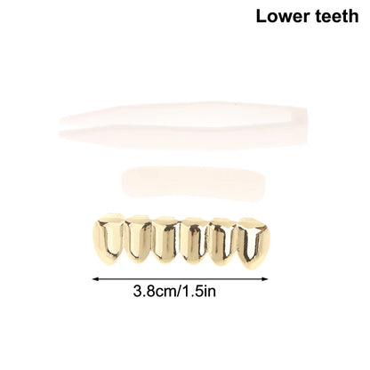 Individual Hip - Hop Dental Grillz: Acrylic & Copper Tooth Caps - Afrilinker