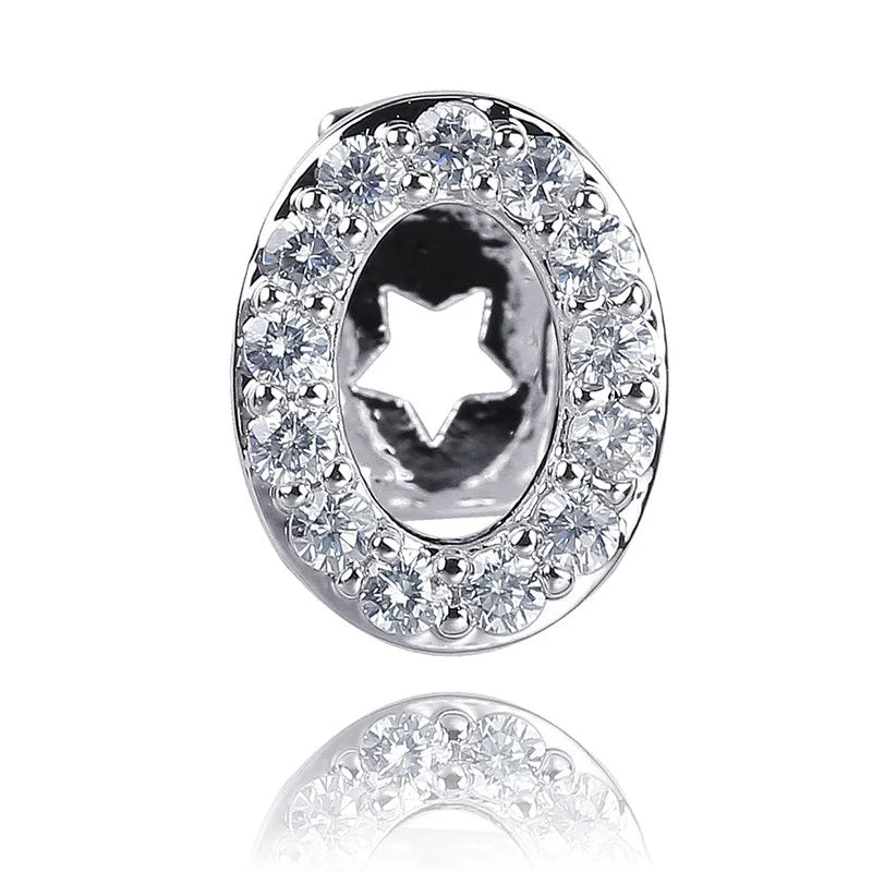 Single - Letter CZ Iced - Out Dental Grillz - Afrilinker