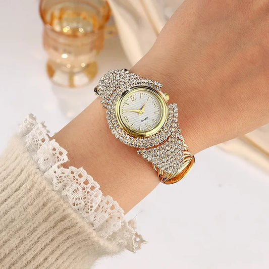 3 - Style Crystal - Encrusted Women's Watch Set - Afrilinker