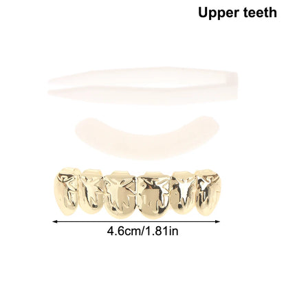 Individual Hip - Hop Dental Grillz: Acrylic & Copper Tooth Caps - Afrilinker