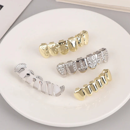 Individual Hip - Hop Dental Grillz: Acrylic & Copper Tooth Caps - Afrilinker