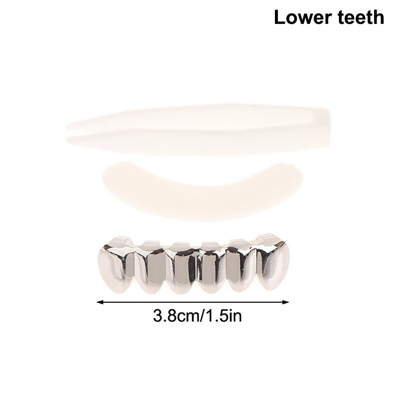 Individual Hip - Hop Dental Grillz: Acrylic & Copper Tooth Caps - Afrilinker