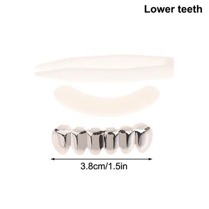 Individual Hip - Hop Dental Grillz: Acrylic & Copper Tooth Caps - Afrilinker
