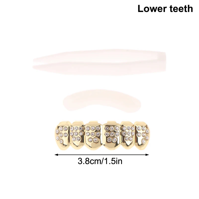 Individual Hip - Hop Dental Grillz: Acrylic & Copper Tooth Caps - Afrilinker
