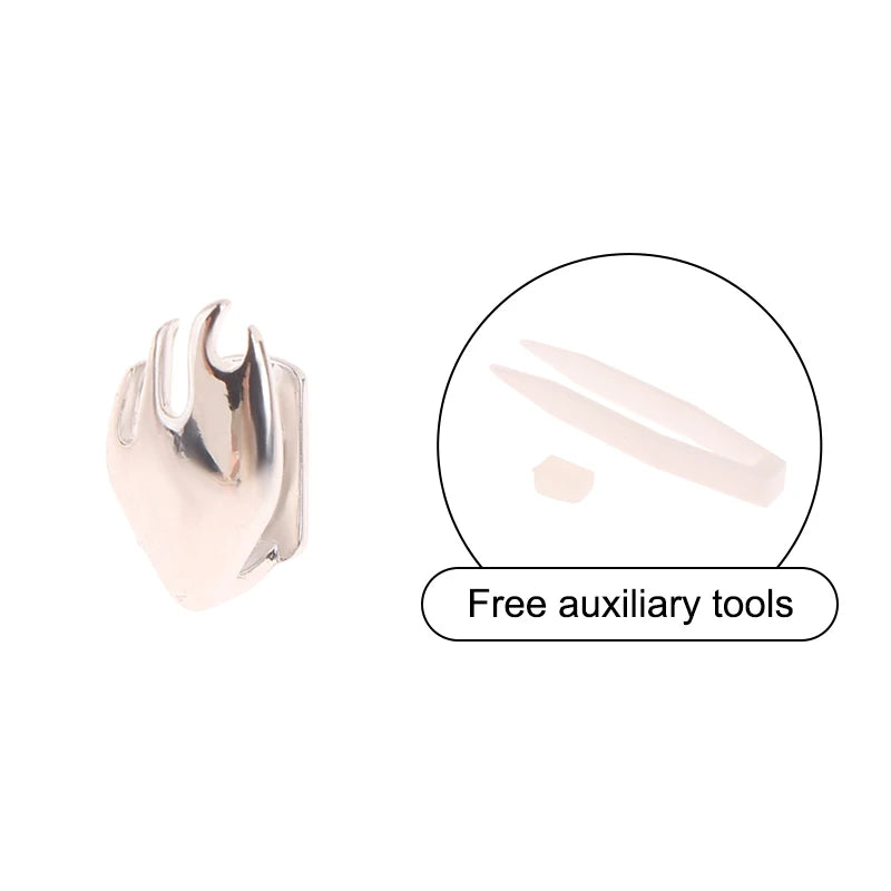 Individual Hip - Hop Dental Grillz: Acrylic & Copper Tooth Caps - Afrilinker