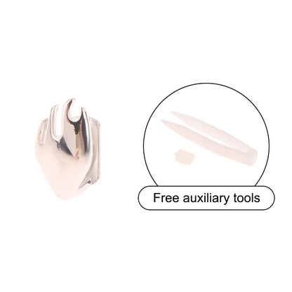 Individual Hip - Hop Dental Grillz: Acrylic & Copper Tooth Caps - Afrilinker