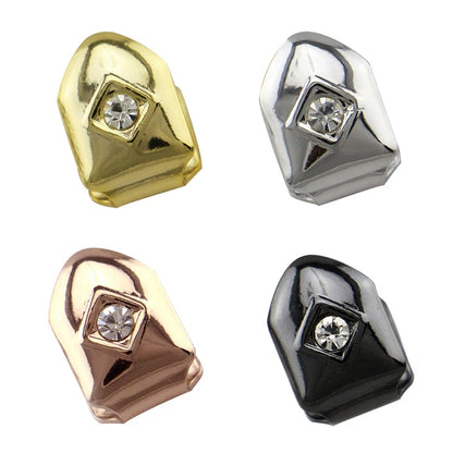 Single - Tooth Crystal Copper Dental Grillz | 4 Color Options - Afrilinker