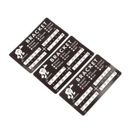 20Pcs Dental Brackets Orthodontic Brace Metal Mini Standard Dentist Bracket Roth MBT 022 Slot Hooks 345 - Afrilinker
