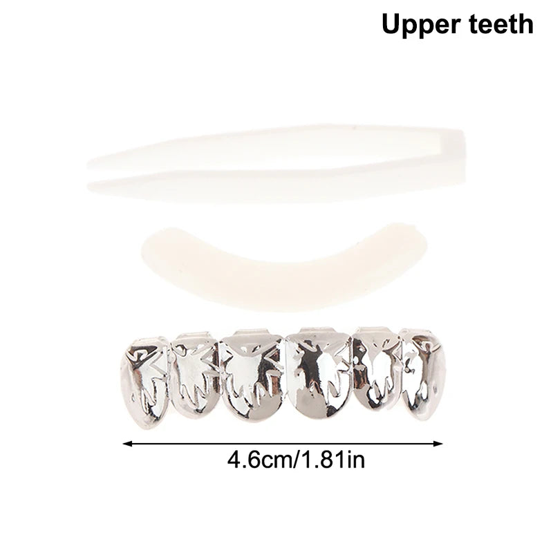 Individual Hip - Hop Dental Grillz: Acrylic & Copper Tooth Caps - Afrilinker
