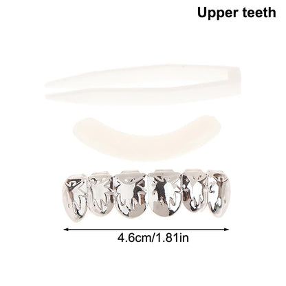 Individual Hip - Hop Dental Grillz: Acrylic & Copper Tooth Caps - Afrilinker
