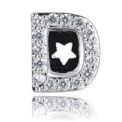 Single - Letter CZ Iced - Out Dental Grillz - Afrilinker