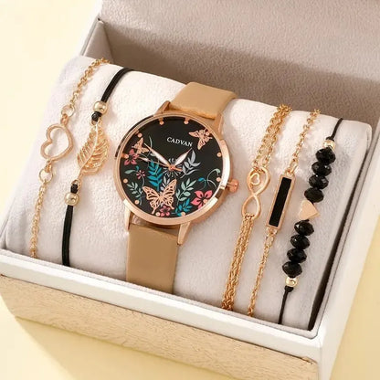 Women's Fashion Casual Watch Set - Afrilinker