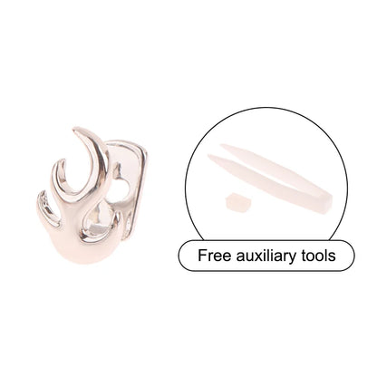 Individual Hip - Hop Dental Grillz: Acrylic & Copper Tooth Caps - Afrilinker