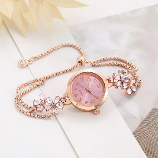 6 - Color Women's Bracelet Watch | Alloy Band, Quartz Movement - Afrilinker