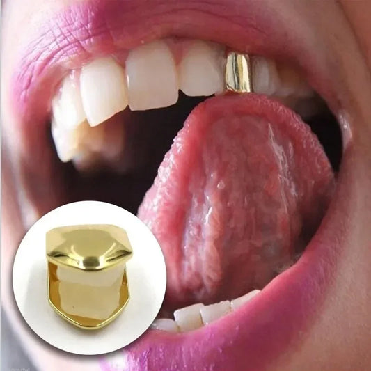 Geometric Hiphop Dental Grillz - Afrilinker