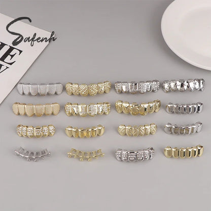 Individual Hip - Hop Dental Grillz: Acrylic & Copper Tooth Caps - Afrilinker