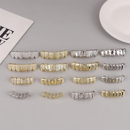 Individual Hip - Hop Dental Grillz: Acrylic & Copper Tooth Caps - Afrilinker