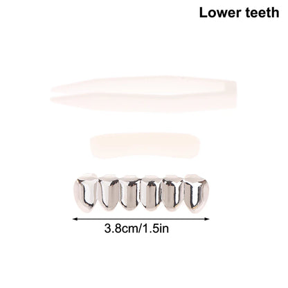 Individual Hip - Hop Dental Grillz: Acrylic & Copper Tooth Caps - Afrilinker