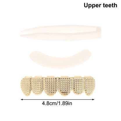 Individual Hip - Hop Dental Grillz: Acrylic & Copper Tooth Caps - Afrilinker